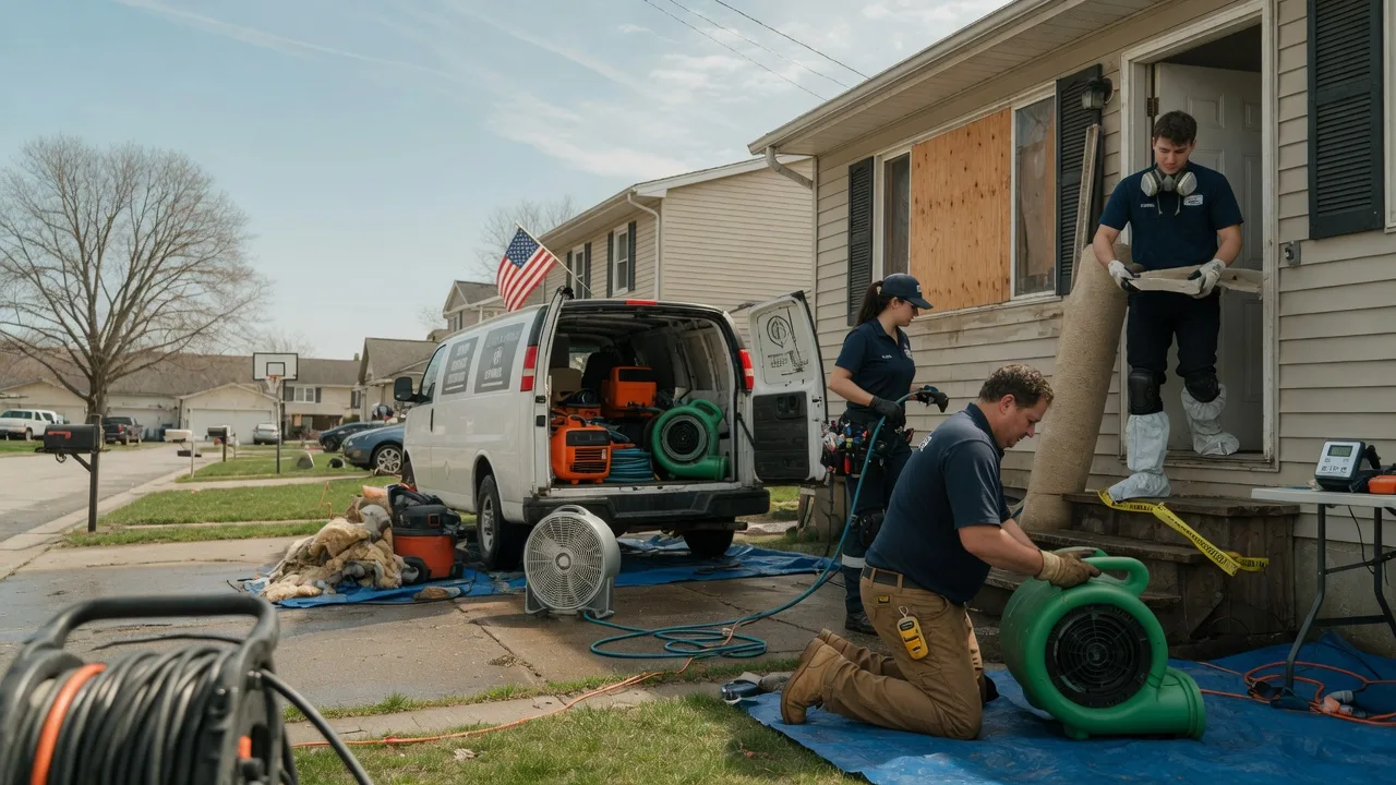 Water Damage Restoration in Atchison, KS near me